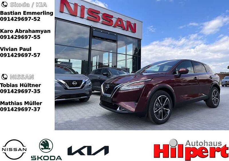 Nissan Qashqai Tekna 1,3DIG-T Xtronic HEADUP WINTERPAKET 4xKAMERA